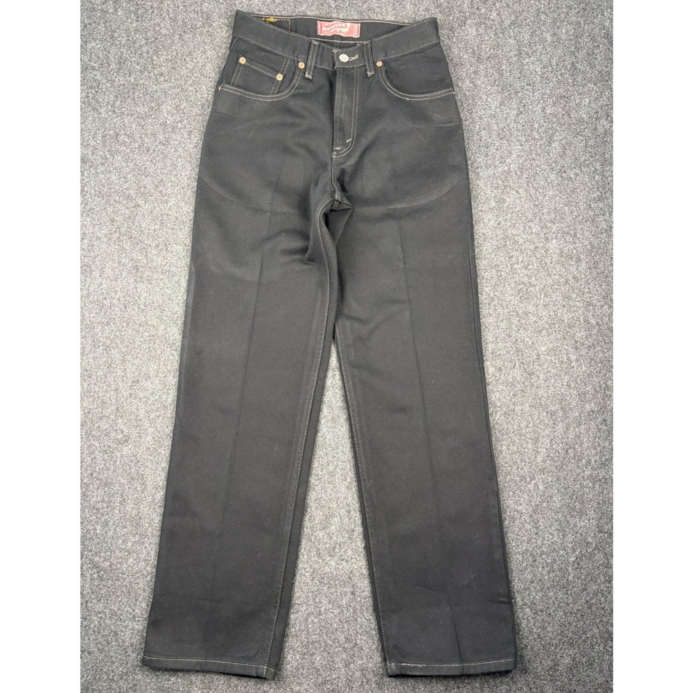 VTG Levis 550 Relaxed Fit Student Black Denim Jeans W28 L30 Fits 27x31